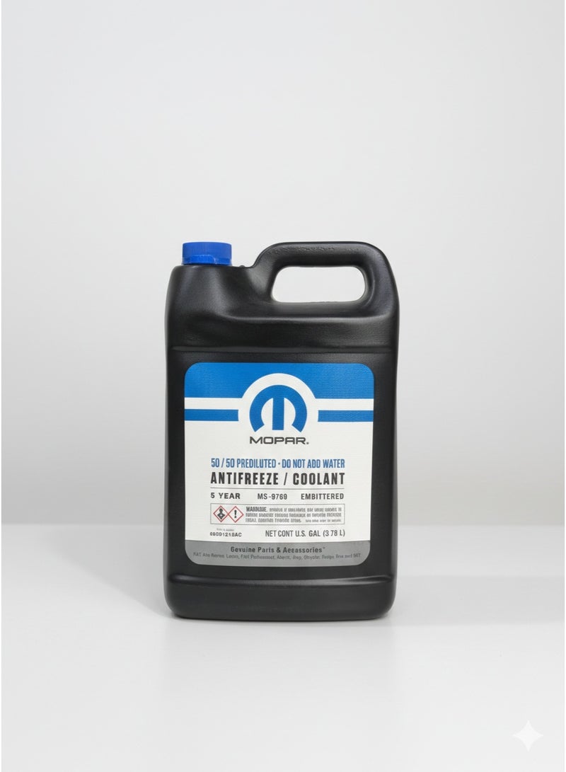 موبار سائل تبريد ومضاد تجمد مخفف بنسبة 50/50 - 3.78 لتر (1 جالون أمريكي)